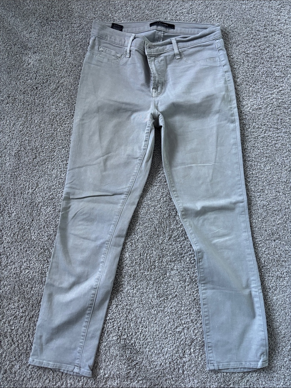 J Brand Light Gray Skinny Jeans